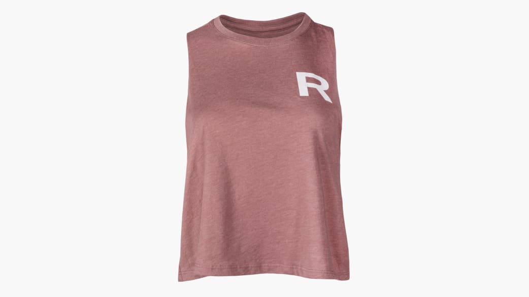 Lauren Fisher Lion Women's Crop Tank - Mauve | Rogue Fitness